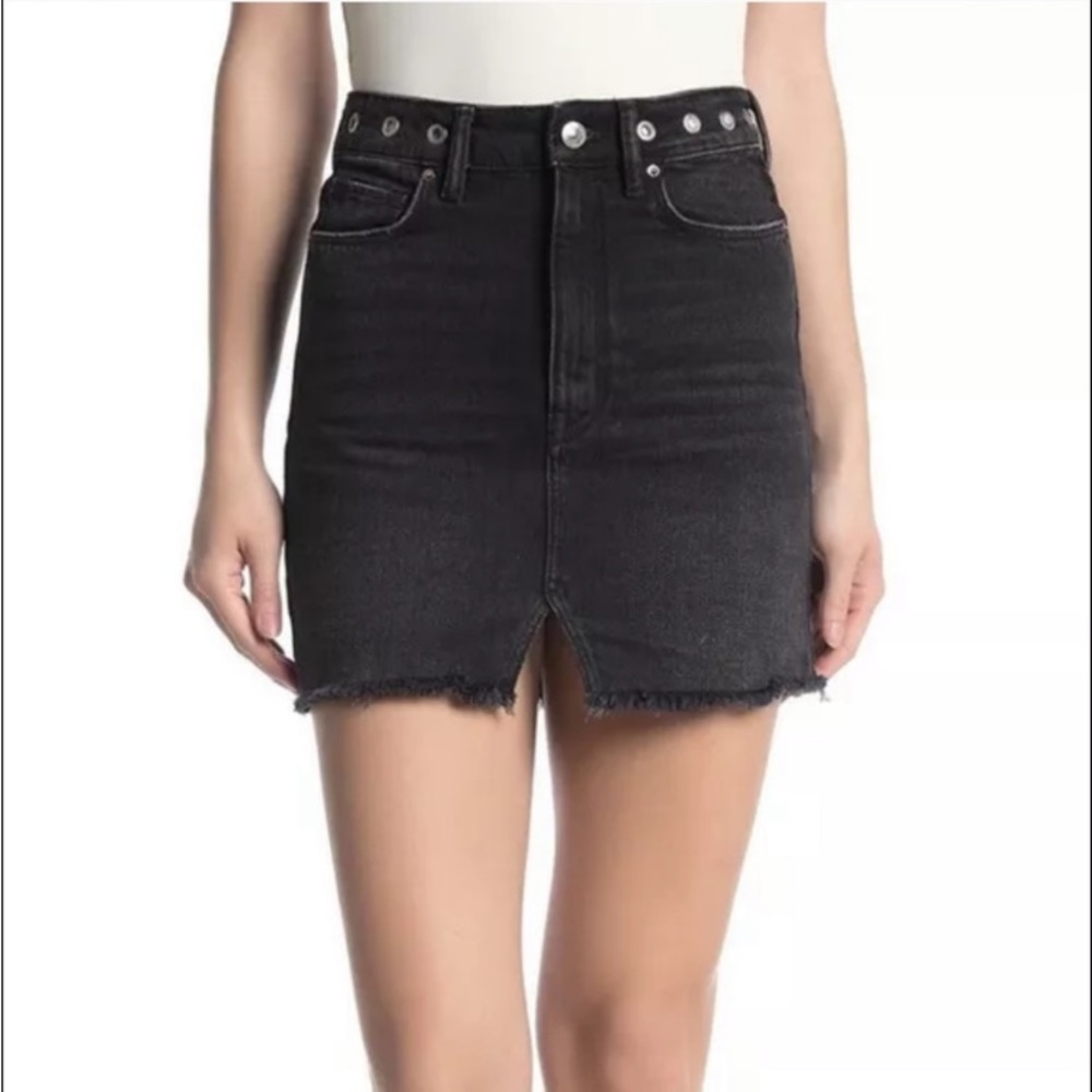 AllSaints Denim Mini Skirt